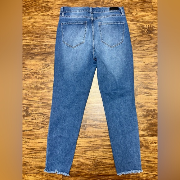 Nicole Miller High Rise Ankle Skinny Jeans Size 8 - Picture 9 of 9